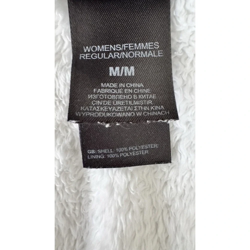 THE NORTH FACE Soft Faux Fur Jacket Women's Size M Full Zip - Picture 8 of 15